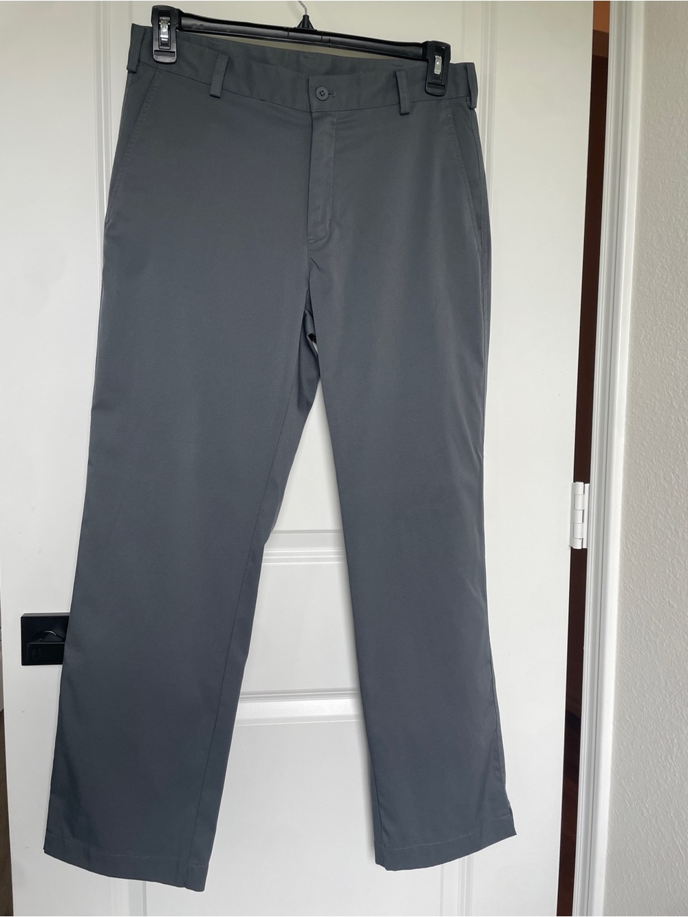Nike Golf Dri-Fit Gray Straight-Leg Pants 32x30